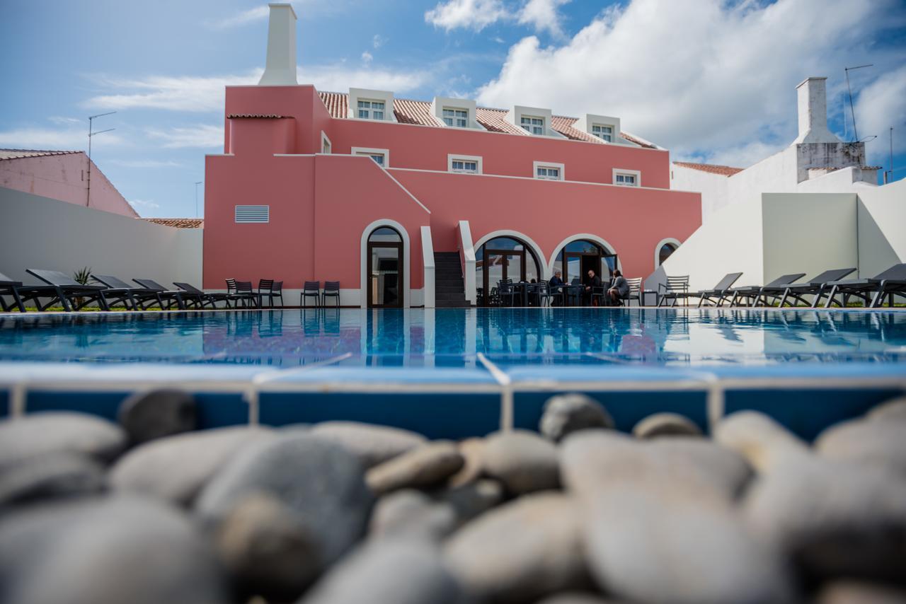 Charming Blue Hotel Vila do Porto Bagian luar foto